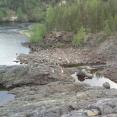 Водопад "Гирвас" без воды